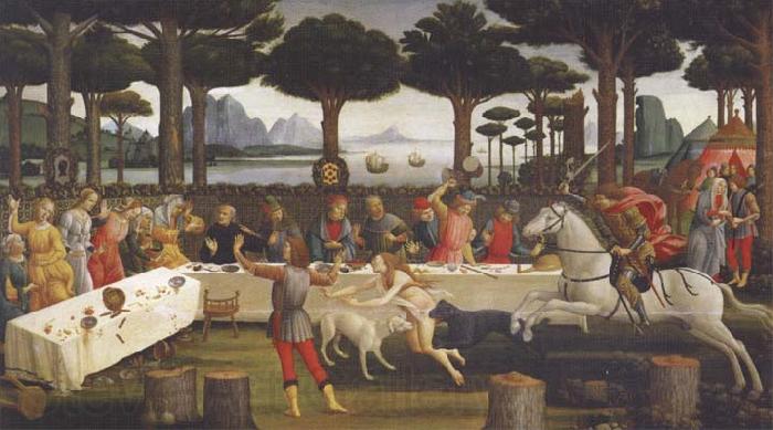 Sandro Botticelli Novella di Nastagio degli Onesti